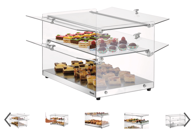 Bartscher Vitrine Buffet double 5400 2E-K